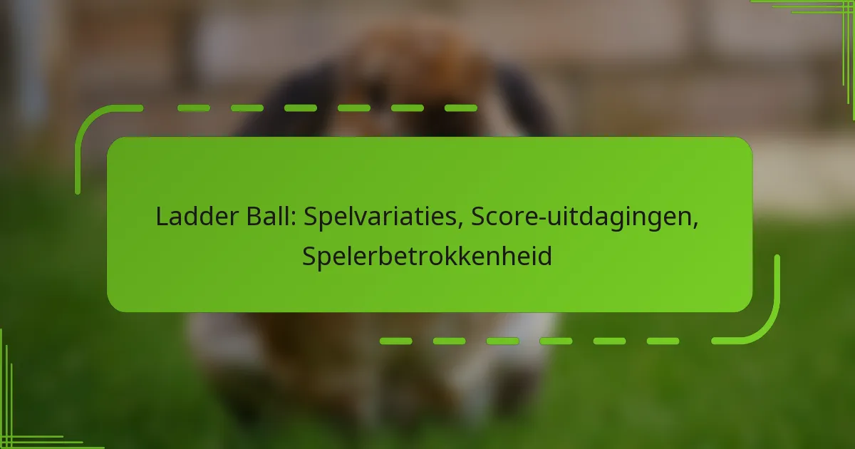 Ladder Ball: Spelvariaties, Score-uitdagingen, Spelerbetrokkenheid